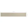vidaXL Pare-vue pour balcon Beige 75x500 cm Tissu Oxford Voir les images du produit 11