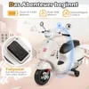 COSTWAY Kinder Motorrad Elektrisch, Vespa 12V Motorrad mit Produktbild-Vorschau 9