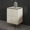 Skye Decor, Imaj - Travertine, Or, Table de chevet, Voir les images du produit 3