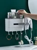Haartrocknerhalter, Kabelhalter, Badezimmer Produktbild-Vorschau 5