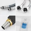 Wasserfall Waschtischarmatur, 304 Edelstahl Schwarz, Produktbild-Vorschau 14