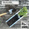 BigDean 4er Set Zink Paletten Blumenkästen - Einsatz 38cm Produktbild-Vorschau 6