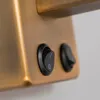 Wandleuchte Bronze inkl  LED mit Lesearm Brescia Combi Produktbild-Vorschau 6