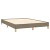Bettgestell ohne Matratze Taupe 140x190 cm Stoff Produktbild-Vorschau 3