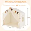 GOPLUS Spielhaus Kinder Indoor, Spielzelt groß mit Produktbild-Vorschau 8