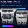 Autoradio Carplay argento per Opel Astra H Corsa C D Zafira Anteprima dell’immagine prodotto 2