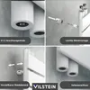 VILSTEIN Badheizkörper Seitliche Paneel-Heizkörper, Weiß, Produktbild-Vorschau 2