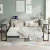 Letto divano Merax imbottito 90x200 cm con illuminazione a Anteprima dell’immagine prodotto 8