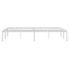 vidaXL Rama łóżka metalowa biała 120x190 cm Podgląd zdjęcia produktu 6