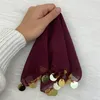 10x Bordeaux Luxus Halay Mendili groß 30x30 cm Tanztücher Produktbild-Vorschau 2
