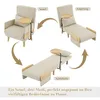 Merax Sessel, 3-in-1 Umbausessel mit Schlaffunktion, 6-fach Produktbild-Vorschau 11