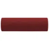 vidaXL Cuscino decorativo 2 pz. Rosso vino Ø15x50 cm Anteprima dell’immagine prodotto 4