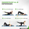 Tunturi NBR Yogamat met Draagtas - Fitnessmat Extra dik & Productafbeelding-voorbeeld 7