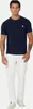 Herren Baumwolle T-Shirt Blau: Super Slim Fit mit Produktbild-Vorschau 5