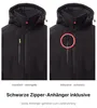 Mivaro Herren Winterjacke in Schwarz - Softshelljacke mit Produktbild-Vorschau 3