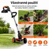 Aku křovinořez 21V 3v1, 1200W, 2×2,0Ah baterie, 18 000 Náhled obrázku produktu 4