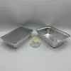 KURTT Aluminiumschale 911L mit Deckel 100 Stück - 195x135mm Produktbild-Vorschau 2