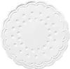 Duni Untersetzer uni white 7,5cm 9lagig 25 Stück Podgląd zdjęcia produktu 2