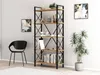 Skye Decor, Regál - Narula Elit (orech + ?ierna) Náhľad obrázku produktu 2