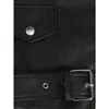 Jack & Jones Frida Biker Lederjacke Schwarz M Frau Schwarz Produktbild-Vorschau 4