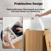 Wiltec Wäschebox 105 L natur Wäschekorb mit Deckel aus Produktbild-Vorschau 6
