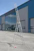 Baulich | Aluminiumleiter - 3-teilige - 3x15 Sprossen - 150 Produktbild-Vorschau 12
