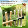 Floranica Portillon en bois de noisetier pour clôture à Voir les images du produit 6