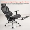SevenComfort Sedia da ufficio ergonomica  con poggiapiedi Anteprima dell’immagine prodotto 8
