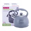 Wasserkocher mit Pfeife aus Edelstahl 2,0 L INDUKTION Produktbild-Vorschau 2