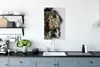 MuchoWow® Poster Illustration - Löwe - Schwarz 60x90 cm - Produktbild-Vorschau 3