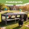 LZQ 3x9m Garten Partyzelt Pavillon Gartenzelt Festzelt Produktbild-Vorschau 2