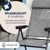 CASARIA® Gartenstühle 2er Set Klappbar 6-fach Verstellbar Produktbild-Vorschau 8
