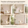 Sekey Hängesessel Hängestuhl Hängeschaukel mit Kissen bis Produktbild-Vorschau 6