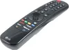 A black LG remote control is shown against a white background. Produktbild-Vorschau