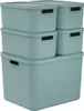 Rotho Aufbewahrungsboxen Set 5tlg. ALBULA light – Produktbild-Vorschau 1