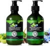 Haarpflege Set 3-in-1 Rizinus Amla Schwarzkümmel Öl mit Produktbild-Vorschau 1