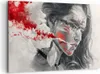 Bild auf Leinwand - Leinwandbild - Frau Gesicht Kunst - Produktbild-Vorschau 1