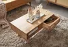 WOHNLING Couchtisch 90x40x45 cm Mango Massivholz / Rattan Produktbild-Vorschau 4