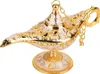 Lampe légendaire creuse sculptée dans le métal Aladdin Voir les images du produit 1