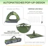 Outsunny Doppelzelt Campingzelt Outdoorzelt Familienzelt 2 Produktbild-Vorschau 4