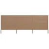 vidaXL 3 pezzi di tessuto frangivento 400 x 160 cm Taupe Anteprima dell’immagine prodotto 6