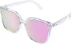 Occhiali da sole Seila Cat-eye da donna Vuch in vetro rosa Anteprima dell’immagine prodotto 2
