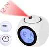 Projektionswecker, Nachtlicht Temperaturanzeige LED-Uhr, Produktbild-Vorschau 1