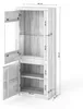 Set Kommode und Vitrinenschränke Bergen aus Kernbuche Produktbild-Vorschau 7