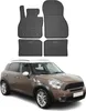 2010-2016 Mini Countryman tappetini in gomma nera 4 pz Anteprima dell’immagine prodotto 1