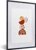 MuchoWow® Gerahmtes Poster Winter - Design - Abstrakt 40x60 Produktbild-Vorschau 1