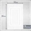 Badematte Badvorleger 2er Pack 50x80cm, 100% Baumwolle, Produktbild-Vorschau 3