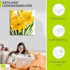 ARTland Leinwandbild Gelbe Narzissen Größe: 100x100 cm Produktbild-Vorschau 3
