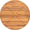 Garten-Esstisch Rund Ø110x75 cm Massivholz Akazie Produktbild-Vorschau 7