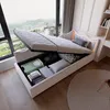 Cama tapizada INONEFT, sofá cama tipo chaise longue de Vista previa de la imagen del producto 2
